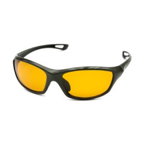 Clothing Sunglasses KORDA Sunglasses Wraps Matt Green Frame/Yellow Lens MK2 - K4D08