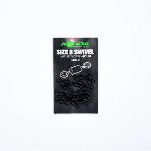 Swivels Standard KORDA Swivels Size 8 - 20 pcs - KS20