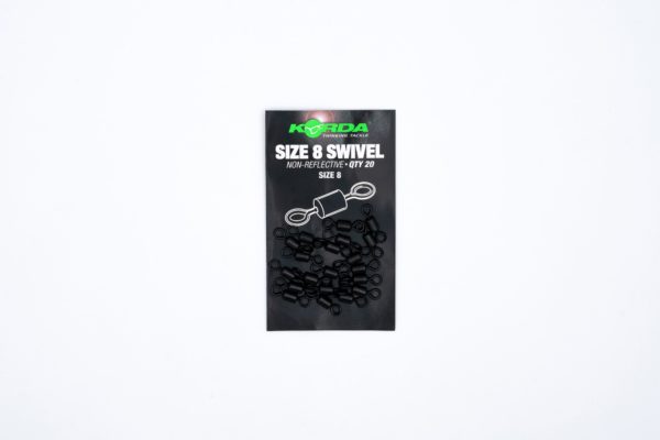 Swivels Standard KORDA Swivels Size 8 - 20 pcs - KS20