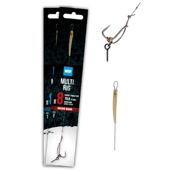 parentcategory1} Ready Tied Rigs T6453 Nash Multi Rig Size 6 Barbless