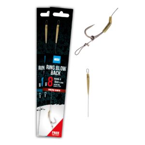 parentcategory1} Ready Tied Rigs T6429 Nash Ring Blow Back Rig Size 4 Barbed