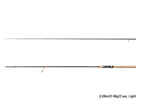 225cm/7-26g/2 składy Delphin CORX Spin Medium