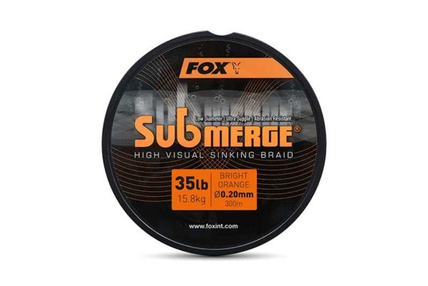 Fox Submerge Orange Sinking Braid - CBL032