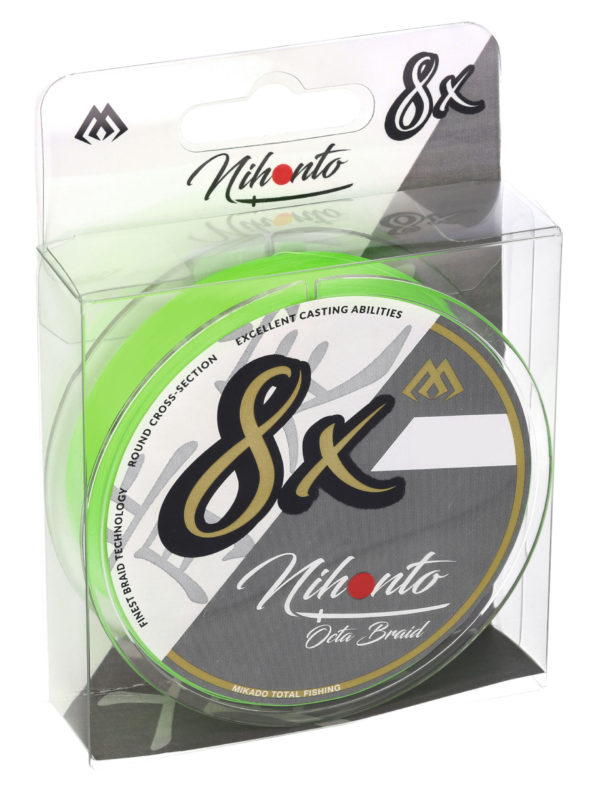 PLECIONKA - NIHONTO OCTA BRAID - 0.08mm/5.15kg/10m - FLUO - op.1szp.