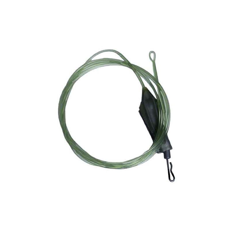 RidgeMonkey Spectre Fluorocarbon Uni Lead Clip Leaders Camo Green