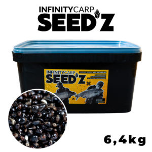 infinitycarp seed'z konopia- gotowe ziarna na karpie 6,4kg naturalne