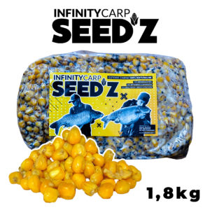 infinitycarp seed'z kukurydza corn- gotowe ziarna 1,8kg naturalne