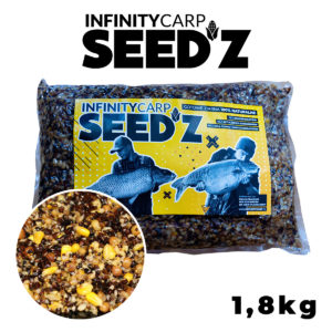infinitycarp seed'z spod mix - gotowe drobne ziarna 1,8kg naturalne