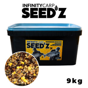 infinitycarp seed'z spod mix - gotowe drobne ziarna 9kg naturalne