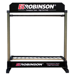 Robinson Stojak na wędki aluminiowy z logo Robinson
