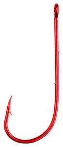 Mikado wędkarstwo - HACZYK - SENSUAL - ROUND Z ZADZIORAMI nr 2 RED - op.10szt.
