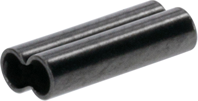 Mikado wędkarstwo - TULEJA - MOSIĘŻNA PODWÓJNA 1.0x2.2x8mm - op.12szt.