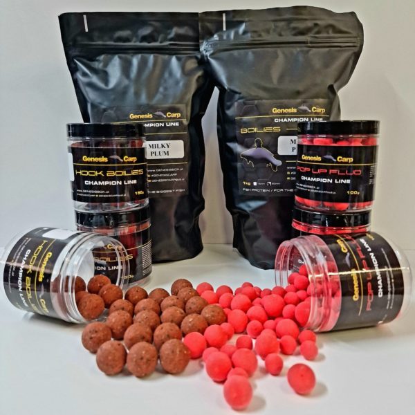 Genesis Carp GENESIS CARP CHAMPION LINE MILKY PLUM 20MM 1KG