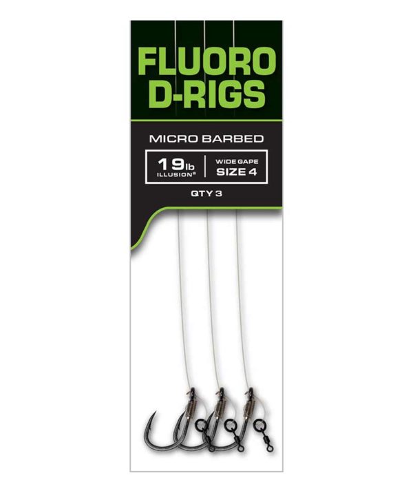 Fox EDGES™ Illusion Fluoro D Rigs Edges™ Ready Tied Rigs