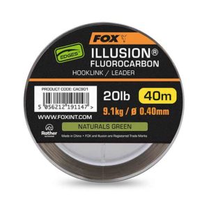 Fox Illusion Fluorocarbon Hooklink/Leader Edges™ Hooklinks & Leader Materials