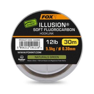 Fox Illusion Soft Fluorocarbon Edges™ Hooklinks & Leader Materials