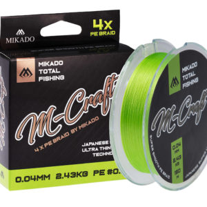 Sklep z Mikado Śląsk - PLECIONKA - M-Craft Braid - 0.03mm/1.83kg/150m - FLUO - op.1szp.