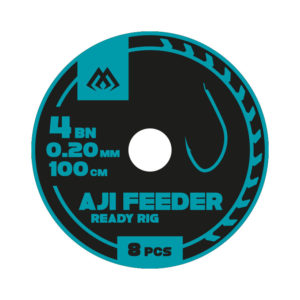 Sklep z Mikado Śląsk - PRZYPONY WIĄZANE - AJI FEEDER nr 16 BN / żyłka: 0.10mm/100cm - op.8szt.
