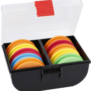 Sklep z Mikado Śląsk - PUDEŁKO - Z KRĄŻKAMI NA PRZYPONY (15.5x12x7cm) - op.1szt.