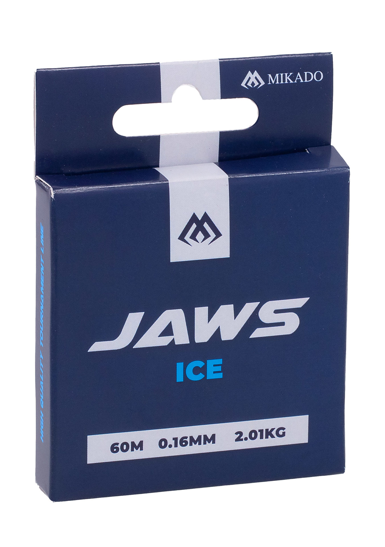 Sklep z Mikado Śląsk - ŻYŁKA - JAWS ICE - 0.08mm/0.65kg/60m - TRANSPARENTNA - op.1szp.