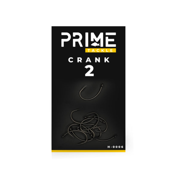 Najlepsze haki karpiowe - PRIME TACKLE - PRIME TACKLE - CRANK 2 - Premium Carp Hooks