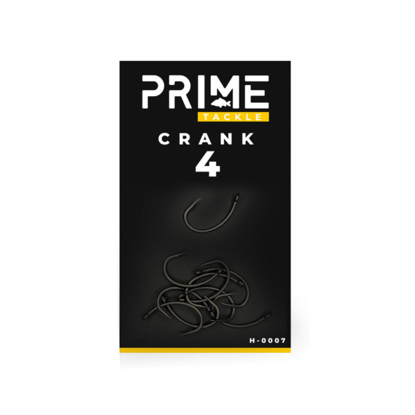 Najlepsze haki karpiowe - PRIME TACKLE - PRIME TACKLE - CRANK 4 - Premium Carp Hooks