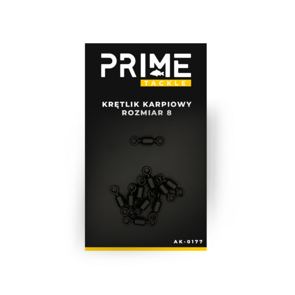 PRIME TACKLE - Krętlik karpiowy nr 8 - Najtaniej