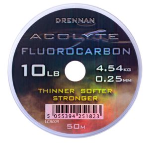 ACOLYTE FLUOROCARBON 50m Żyłka Drennan Żyłki / Plecionki / Linki