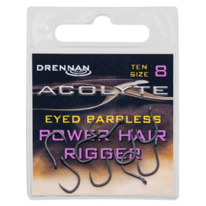 ACOLYTE POWER HAIR RIG BARBLESS Haczyki Drennan 10szt. Kod: HEAB08-HEAB16 Haczyki