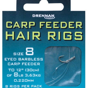 CARP FEEDER HAIR RIGS Przypon Drennan Gotowe Przypony