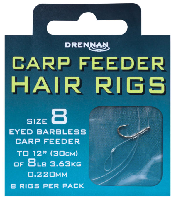 CARP FEEDER HAIR RIGS Przypon Drennan Gotowe Przypony