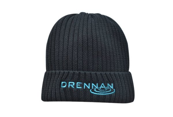 Czapka Zimowa Knitted Beanie Black Drennan Kod: CDBN002 Odzież wędkarska