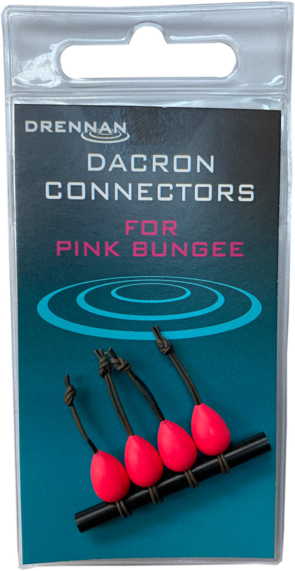 DACRON CONNECTORS Large Pink Drennan 4szt. Kod: TODCP004 Amortyzatory