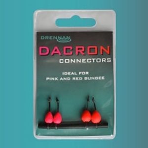 DACRON CONNECTORS Large Pink&Red Drennan 4szt. TODC002 Amortyzatory