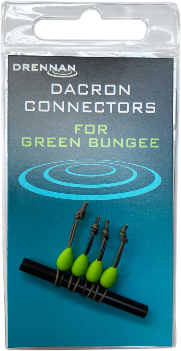 DACRON CONNECTORS Small Green Drennan 4szt. Kod: TODCG002 Amortyzatory