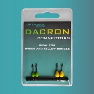 DACRON CONNECTORS Small Green&Yellow Drennan 4szt. TODC001 Amortyzatory