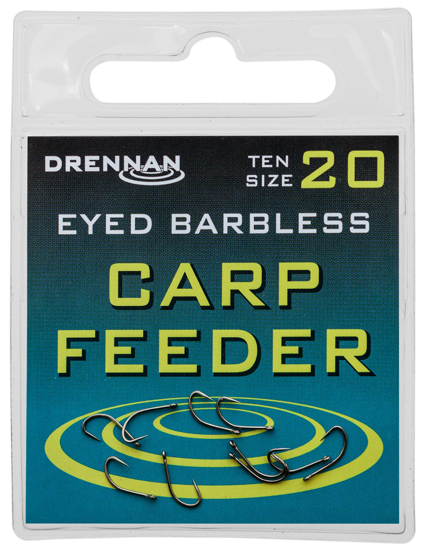 EYED B'less CARP FEEDER Haczyki Drennan 10szt. Haczyki
