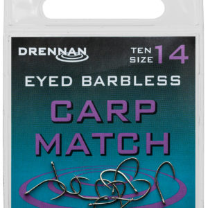 EYED B'less CARP MATCH Haczyki Drennan 10szt. Haczyki