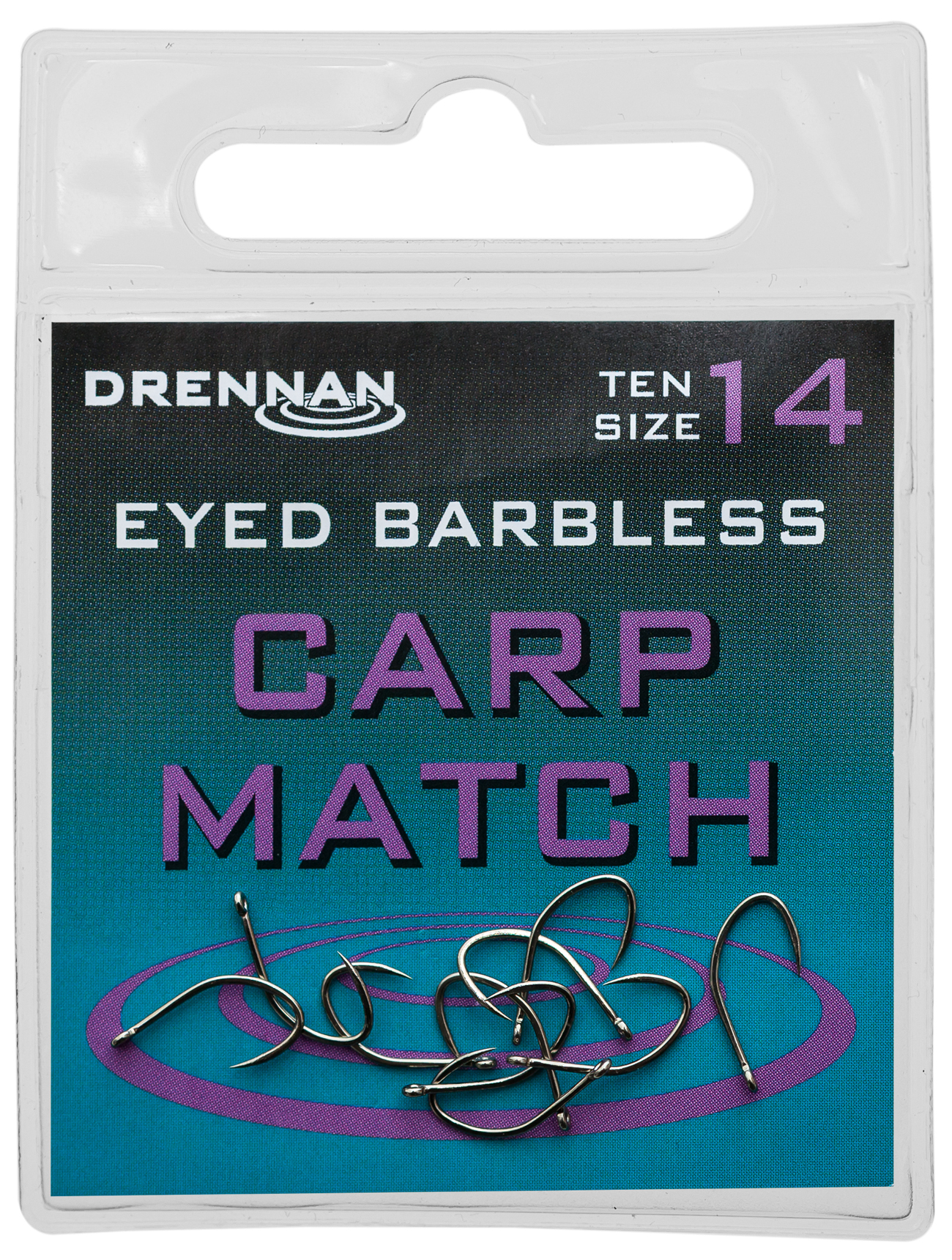 EYED B'less CARP MATCH Haczyki Drennan 10szt. Haczyki