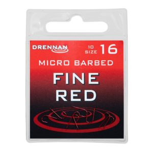 Fine Red Haczyki Drennan 10szt. Haczyki