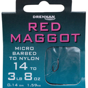 Gotowe Przypony RED MAGGOT Drennan Gotowe Przypony