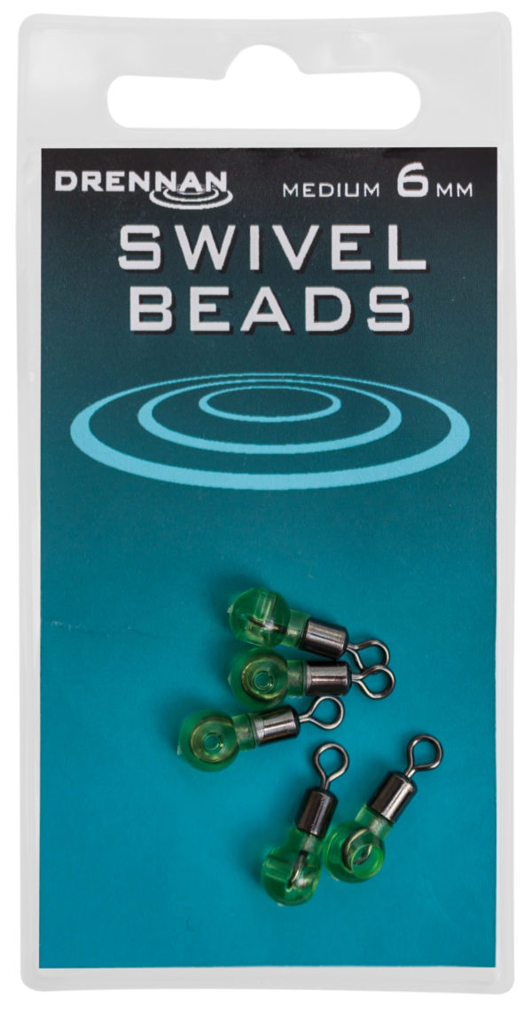 Krętlik ze Stoperem SWIVEL BEAD Drennan 5szt. Akcesoria do Klasycznego Feedera