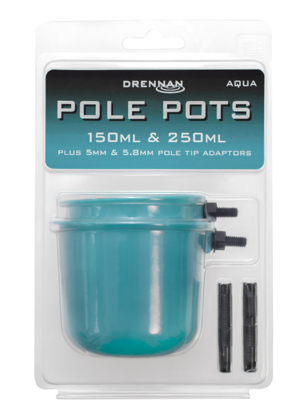 Kubki Zanętowe POLE POTS AQUA 2szt. Drennan Kubki zanętowe