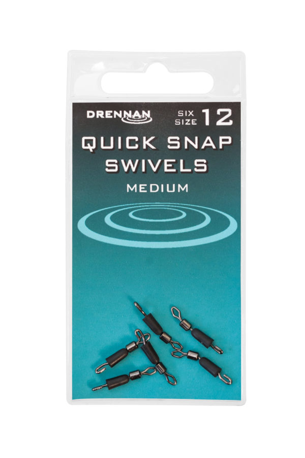 Łącznik QUICK SNAP SWIVELS 6szt. Drennan Kod: TGQSS012 - TGQSS018 Pozostałe Akcesoria