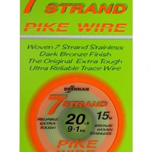 Linka Stalowa 7 Strand Pike Wire 15mt Drennan Żyłki / Plecionki / Linki