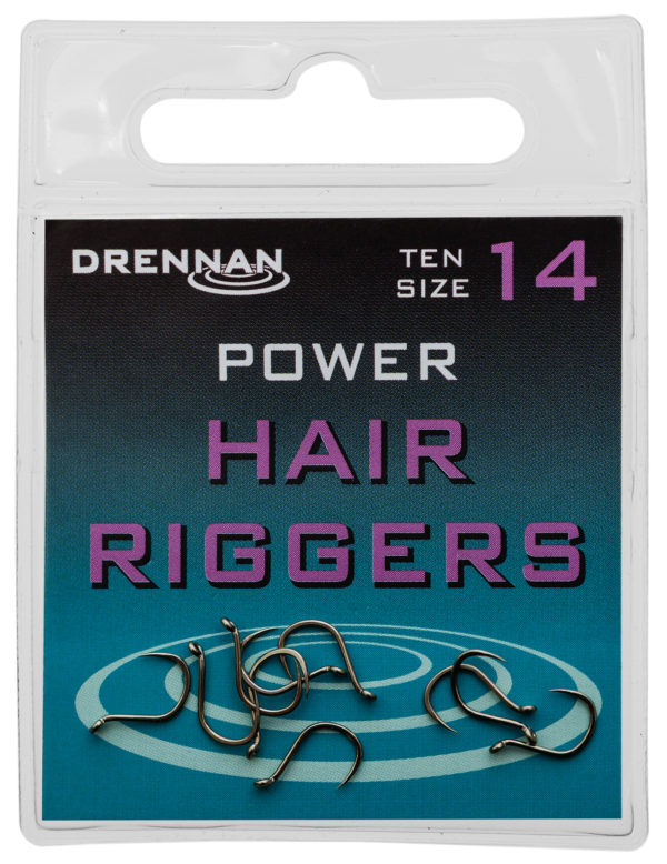 POWER HAIR RIGGER Haczyki Drennan 10szt. Haczyki