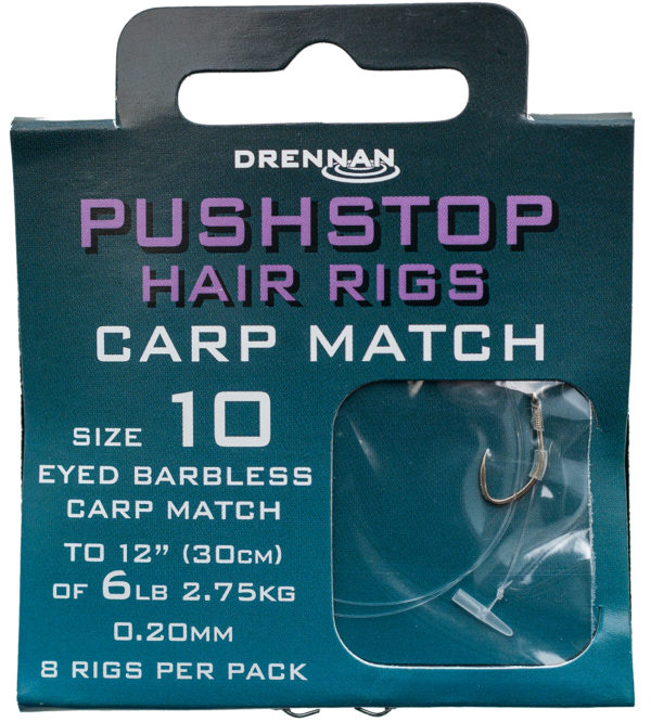 PUSHSTOP H'RIG Carp Match Przypon Drennan Gotowe Przypony