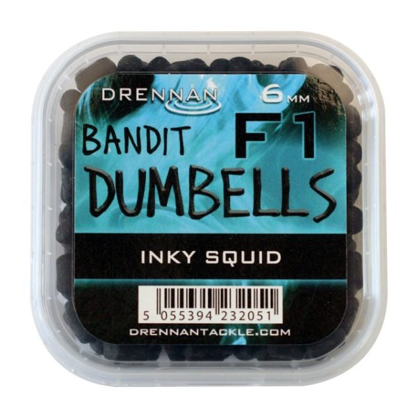 Pellet DUMBELL F1 6mm Inky Squid Drennan TBFD06IS Przynęty do Methody / Karpiowe