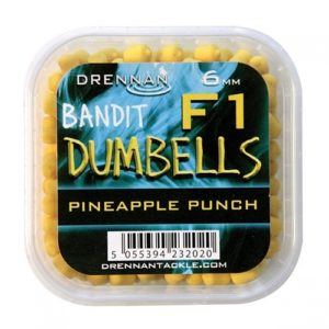 Pellet Method DUMBELLS F1 6mm Pineapple Drennan Kod: TBFD06PP Przynęty do Methody / Karpiowe