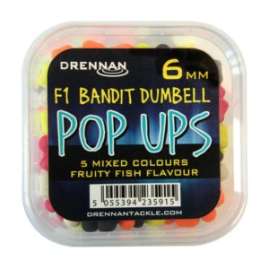 Pellet POP-UP DUMBELL MIX F1 6mm  Drennan TBPUF06MFF Przynęty do Methody / Karpiowe